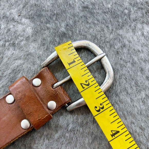 Genuine Leather Braided Belt 32 - Picture 10 of 11